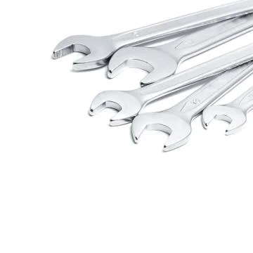 Set of spanners Stock Photos