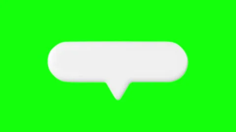 Set of speech bubbles for text, chatting boxes pop up, message box cartoon Stock Footage 280079124