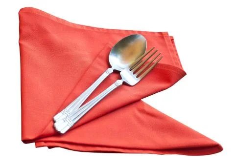 Set of spoon. Stock Photos