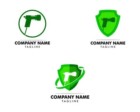 Set of Spray foam insulation icon vector logo illustration Stock Illustration