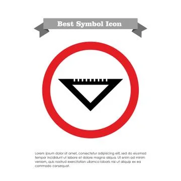 Set square Stock Illustration