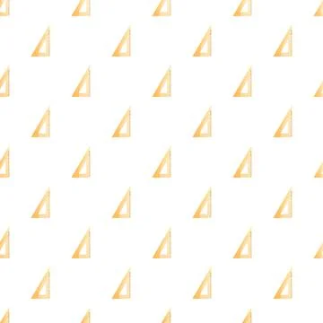 Set square ruler tools seamless education pattern background Stock Illustration