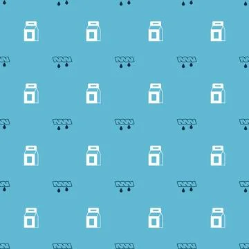 Set Squeeze clothes and Laundry detergent on seamless pattern. Vector 스톡 일러스트