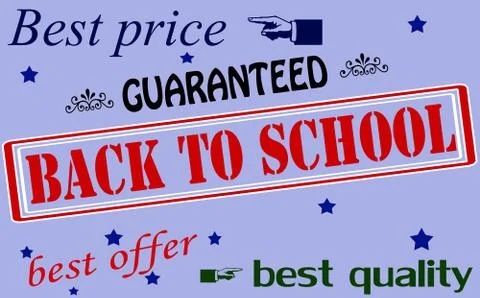 Set of stamps Stock Illustration