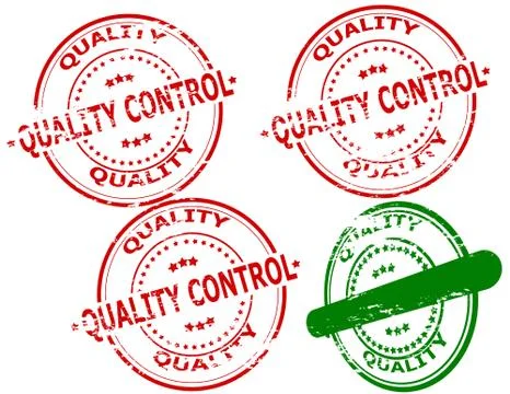 Set of stamps Illustrazione stock