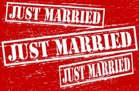 Set of stamps Stock Illustration