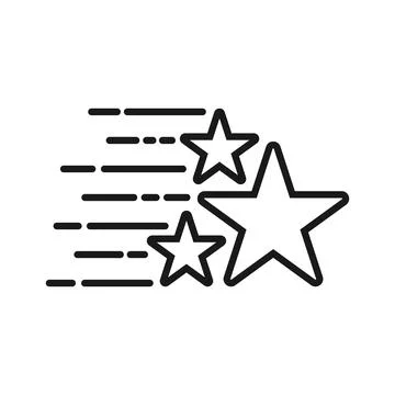 Set of Star icon vector illustration template. Star icon design collection. S Stock-Illustration