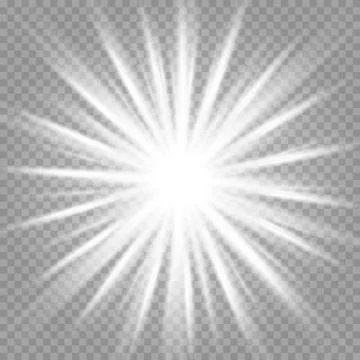 Set of stars efect Stock Illustration