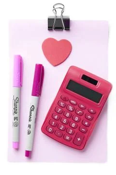 Set of stationery Stock Photos