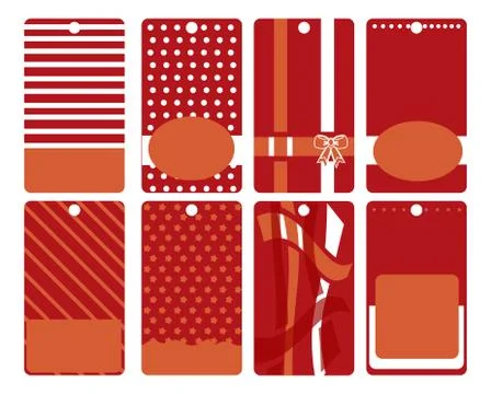Set of sticker. label pattern isolated vector Stock Illustration