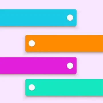 Set of stickers 2 Stock Illustration