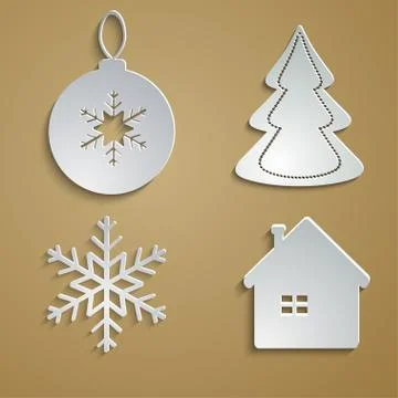 Set of stickers Stock Illustration