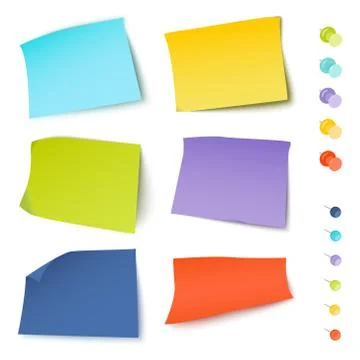 Set of stickers Stock Illustration