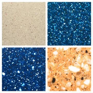 Set of stone backgrounds Stock Illustration