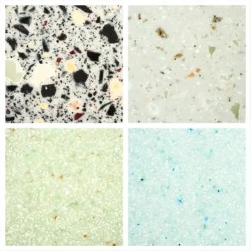 Set of stone backgrounds Stock Illustration