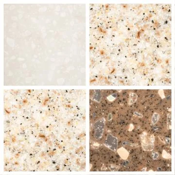 Set of stone backgrounds Stock Illustration