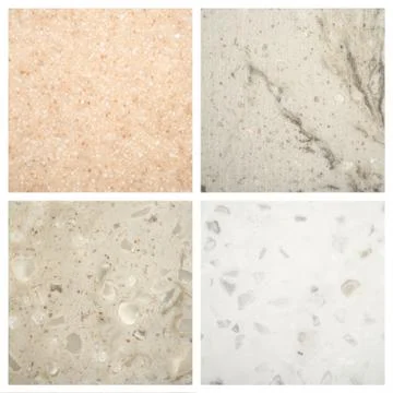 Set of stone backgrounds Stock-Fotos