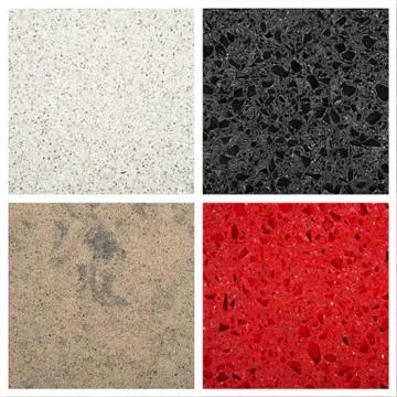 Set of Stone backgrounds Foto stock