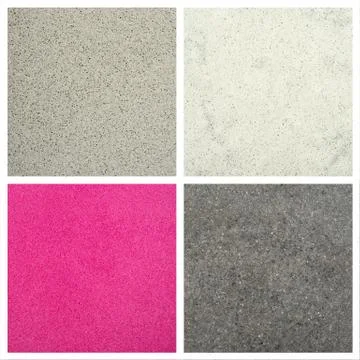 Set of Stone backgrounds Stock Photos