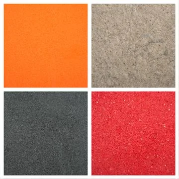 Set of Stone backgrounds Foto stock