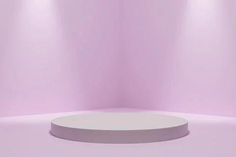 Set studio background Stock Illustration