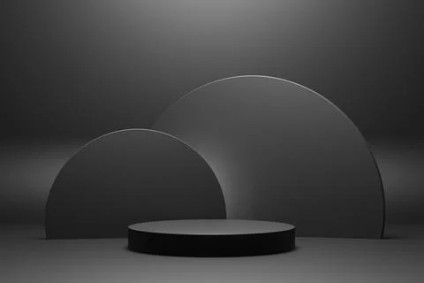 Set studio background Stock Illustration