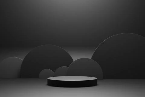 Set studio background Stock Illustration