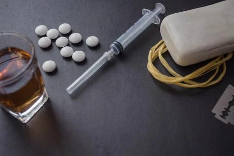 Set for suicide. Stock Photos