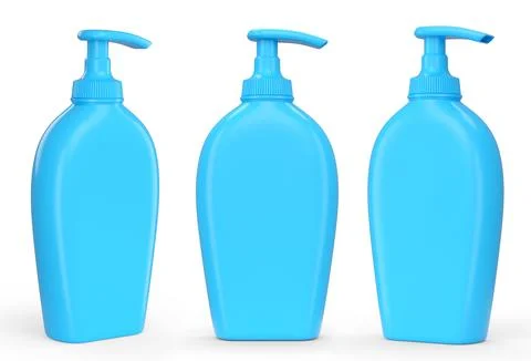 Set of sunscreens bottle or sunblock cream tube on white background. 스톡 일러스트