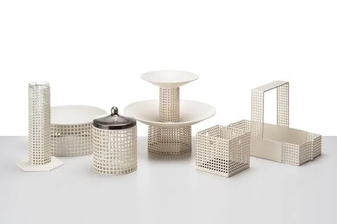 Set of table accessories 스톡 사진