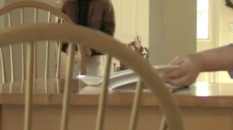 Set table Video stock 10857373