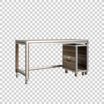 Set table office 1 up 1 Stock Illustration