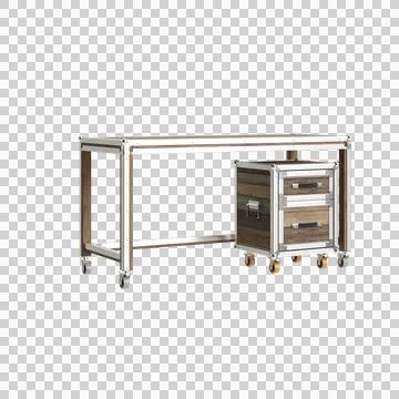 Set table office 12 up 1 Stock Illustration