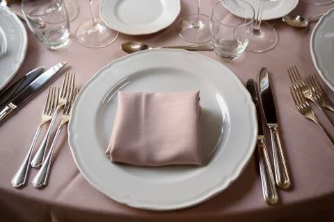 Set table Stock Photos