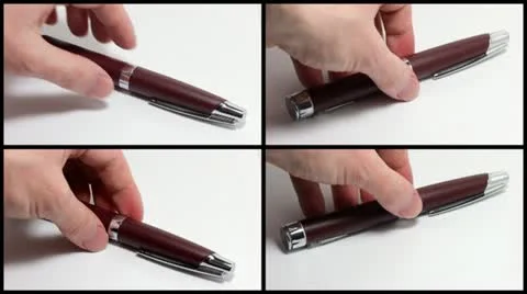 Set: Take and put the pen Vídeos de archivo 19919302