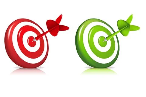 Set target Stock Illustration