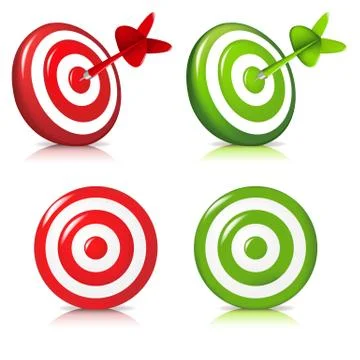 Set target Stock Illustration