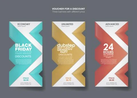 Set tariffs. interface for the site. ui ux vector banner for web app. Pastel Stock Illustration