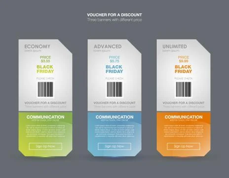 Set tariffs. interface for the site. ui ux vector banner for web app. Pastel Stock Illustration