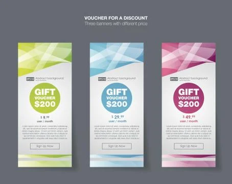 Set tariffs. interface for the site. ui ux vector banner for web app. Pastel Stock Illustration