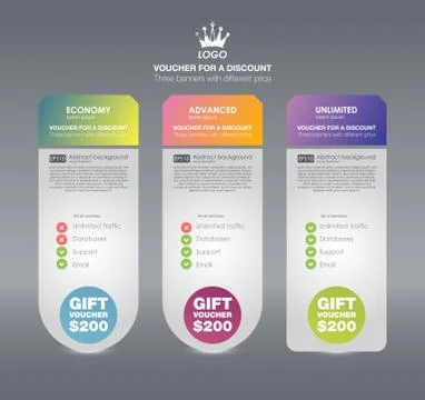 Set tariffs. interface for the site. ui ux vector banner for web app. Pastel Stock Illustration