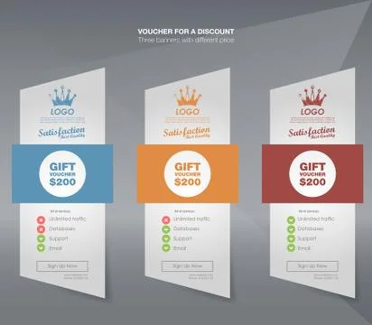 Set tariffs. interface for the site. ui ux vector banner for web app. Pastel Stock Illustration