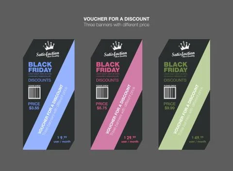 Set tariffs. interface for the site. ui ux vector banner for web app. Pastel Stock Illustration