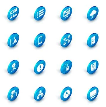 Set Task list, Online education, Network cloud connection, Student working Stock Illustration