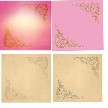 Set of templates Stock Illustration