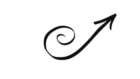 Set of ten Appearing handdrawn Animated Doodle Arrow. Moving hand drawn close up 스톡 동영상 172433552