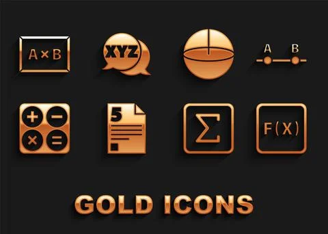 Set Test or exam sheet, Graph, schedule, chart, diagram, Function mathematical Stock Illustration