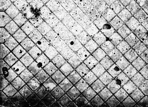 Set textures different materials concrete and metal, monochrome background from Stock Photos