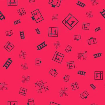 Set Tic tac toe game, Sport mechanical scoreboard, Mahjong pieces and Bingo on Stock Illustration