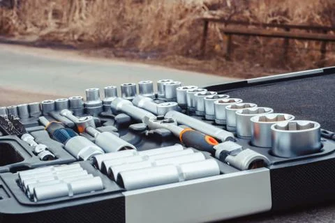 Set of tools for auto Stock Photos